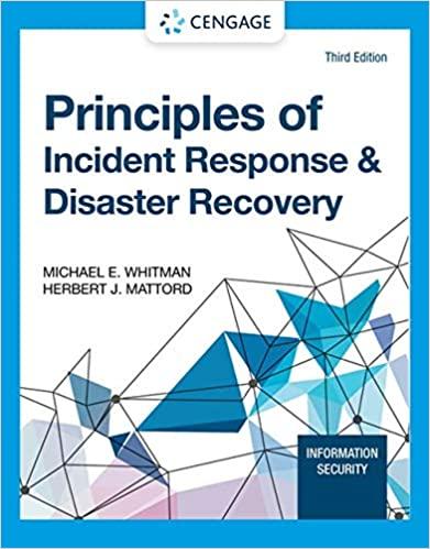 [PDF]Principles of Incident Response & Disaster Recovery, 3rd Edition [MICHAEL E. WHITMAN]