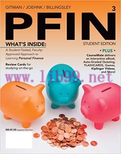 (Test Bank)PFIN 3rd Edition by Randall Billingsley.zip