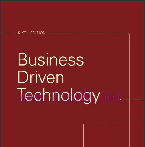 (Test Bank)Business Driven Technology,6th Edition.zip