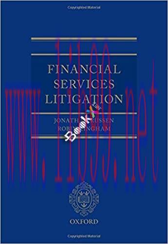 [PDF]Financial Services Litigation