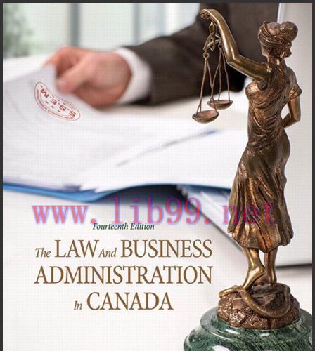 (Solution Manual)The Law and Business Administration in Canada 14th Edition by Smyth.zip