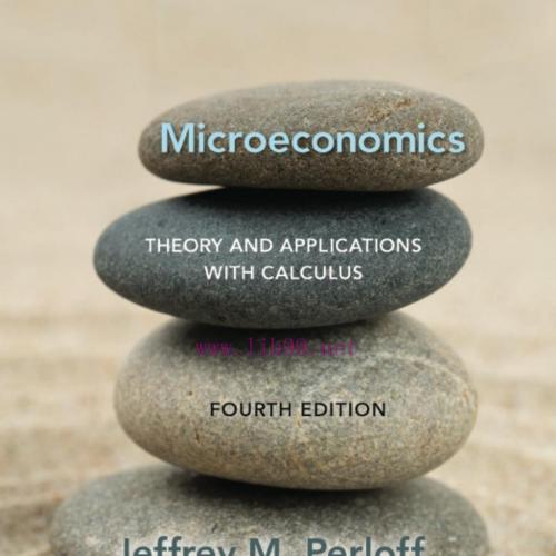 Microeconomics Theory and Applications with Calculus 4th