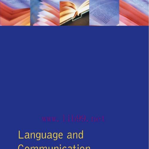 Language and Communication - Jack C. Richards & Richard W. Schmidt
