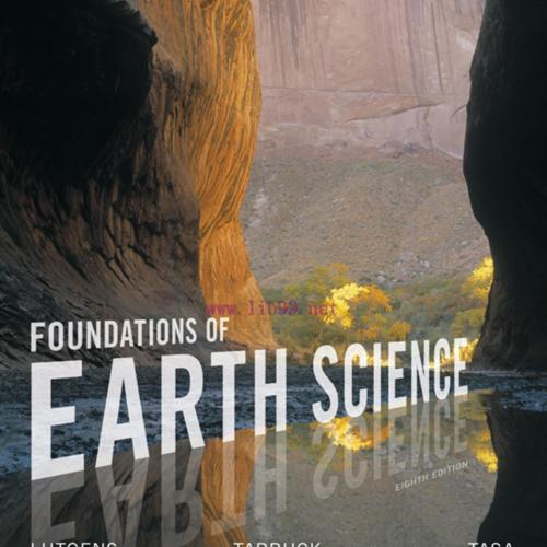 Foundations of Earth Science 8th Edition by Frederick K. Lutgens