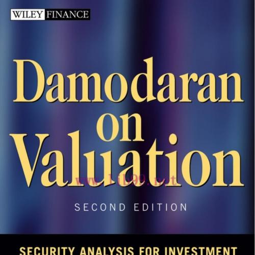Damodaran on Valuation Security Analysis for Investment and Corporate Finance 2e - Damodaran, Aswath(Author)