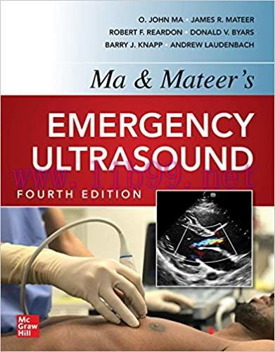 [PDF]Ma and Mateer’s Emergency Ultrasound 4th Edition PDF