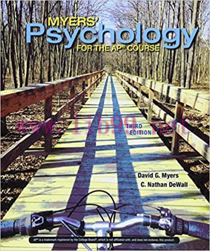 [PDF]Myers’ Psychology for the AP Course 3rd Edition PDF+Kindle