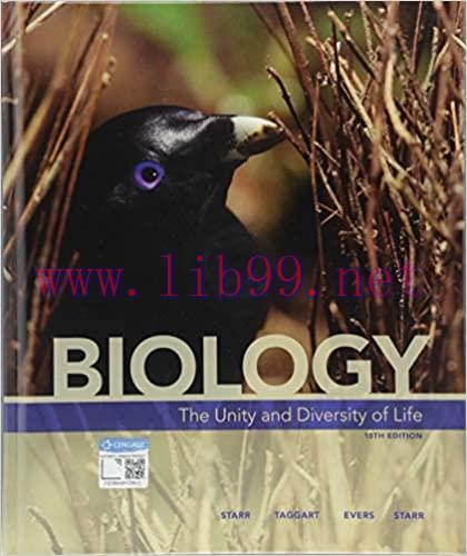 [PDF]Biology The Unity and Diversity of Life 15th Edition [Cecie Starr]