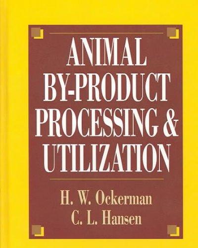 animal by-product processing & utilization