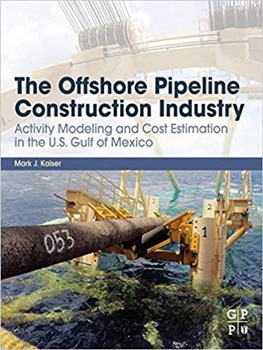The Offshore Pipeline Construction Industry: Activity Modeling and Cost Estimation in the United States Gulf of Mexico 