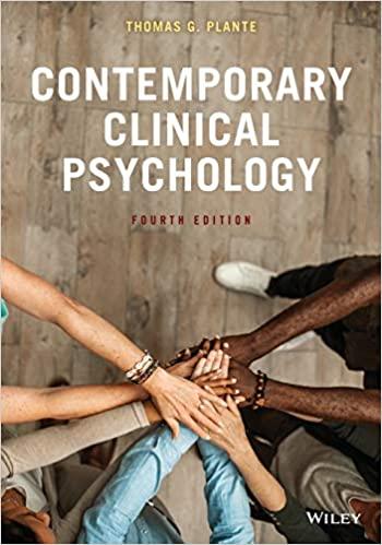 [PDF][Ebook]Contemporary Clinical Psychology - Thomas G. Plante 4th Edition PDF+EPUB+Kindle