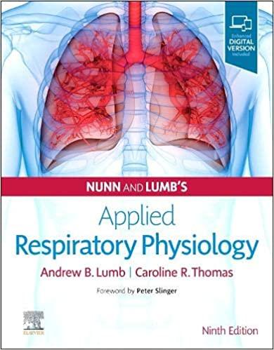 [PDF][Ebook]Nunn and Lumb’s Applied Respiratory Physiology 9th Edition