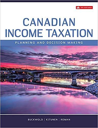 [PDF][Ebook]Canadian Income Taxation Planning and Decision Making 2019-2020 Edition