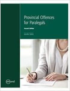 [PDF][Ebook]Provincial Offences for Paralegals, 2nd Edition