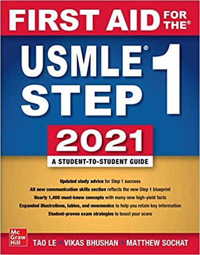 [PDF]First Aid for the USMLE Step 1 2021, Thirty First Edition