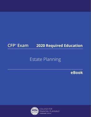 [PDF]CFP Exam 516 Estate Planning 2020