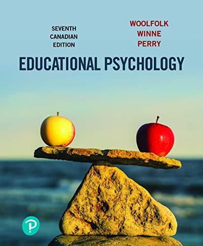 [PDF]Educational Psychology, 7th Canadian Edition [Anita Woolfolk]