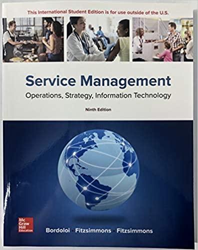 [PDF]Service Management Operations, Strategy, Information Technology 9th Edition [Sanjeev Bordoloi]