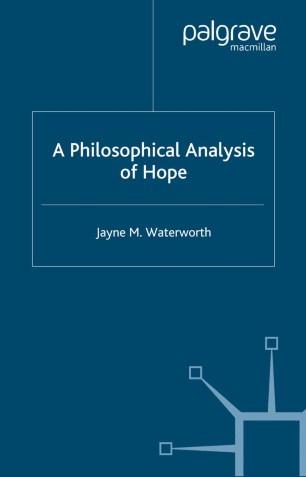 A Philosophical Analysis of Hope