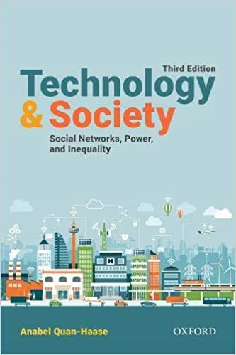 [PDF]Technology and Society Social Networks, Power, and Inequality 3rd Canadian Edition
