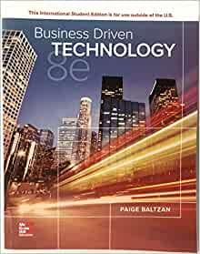 [PDF]Business Driven Technology 8th edition [Paige Baltzan]