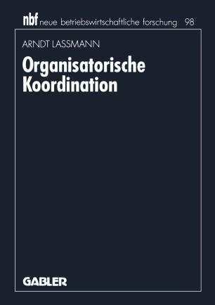 Organisatorische Koordination