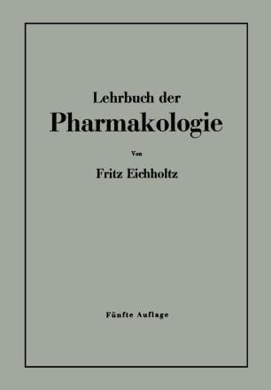 Lehrbuch der Pharmakologie im Rahmen einer allgemeinen Krankheitslehre für praktische Ärzte und Studierende