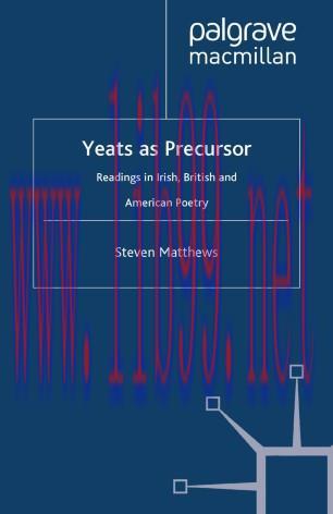 Yeats as Precursor