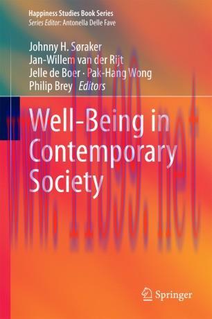 Well-Being in Contemporary Society