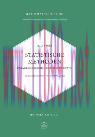 Statistische Methoden für Naturwissenschafter, Mediziner und Ingenieure