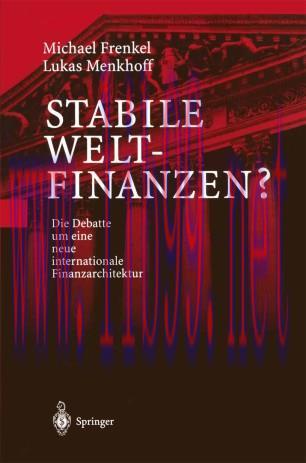 Stabile Weltfinanzen?